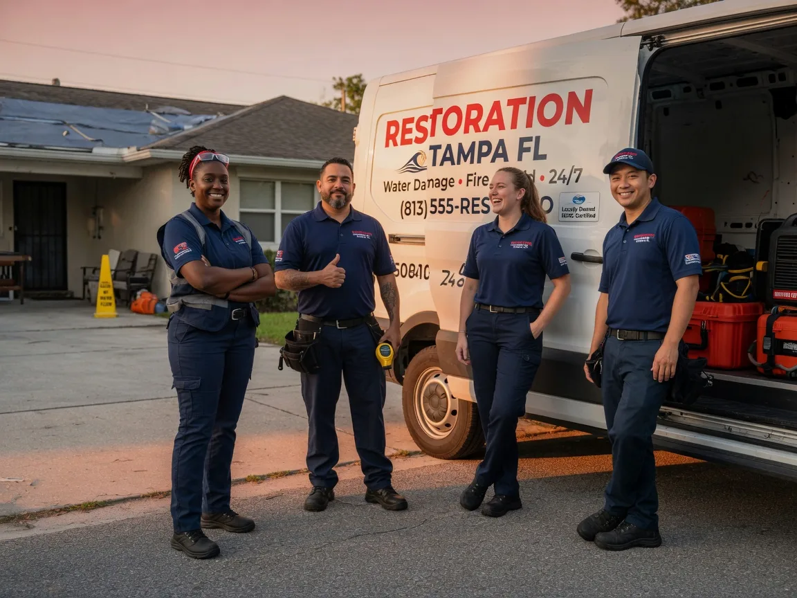Water Damage Restoration company in Blue Rock, OH