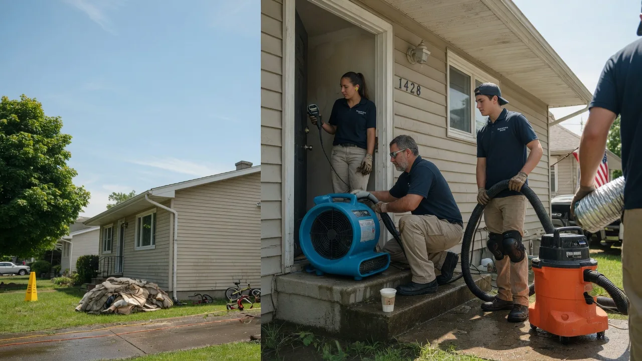 Water Damage Restoration in Blue Rock, OH near me